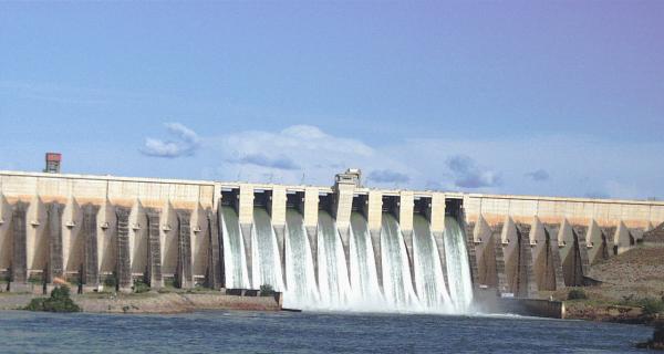le barrage de Diama