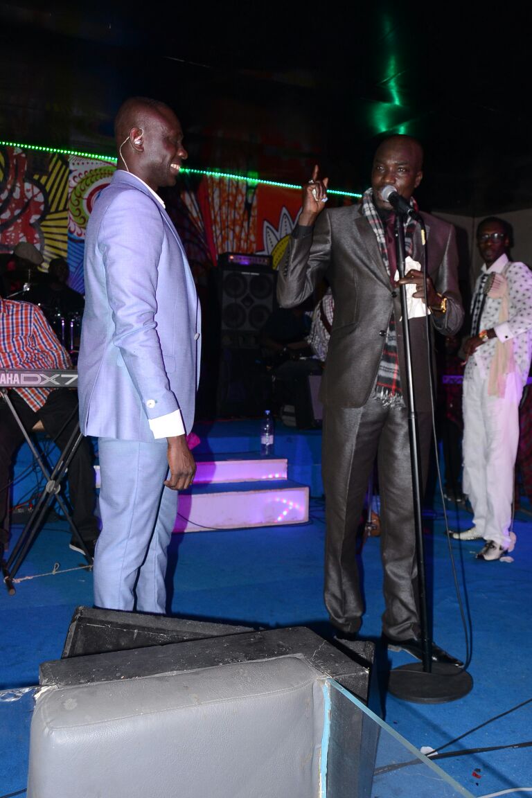 Les images (20) de la soirée spéciale Saint valentin avec Pape Diouf au Saraba