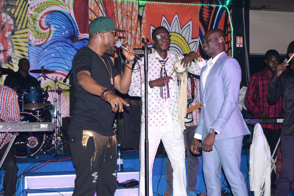 Les images (20) de la soirée spéciale Saint valentin avec Pape Diouf au Saraba