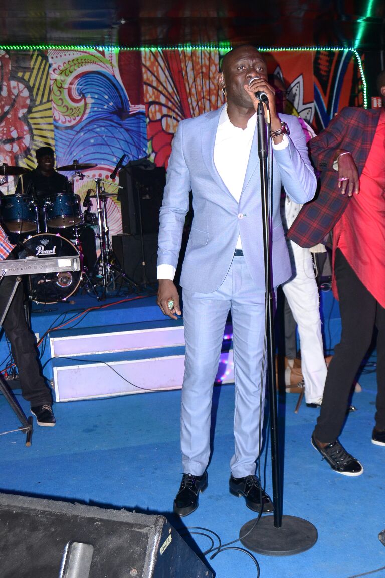 Les images (20) de la soirée spéciale Saint valentin avec Pape Diouf au Saraba