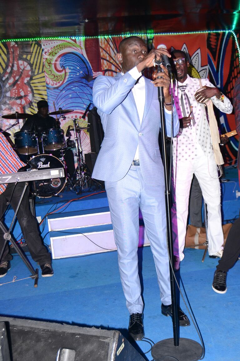 Les images (20) de la soirée spéciale Saint valentin avec Pape Diouf au Saraba