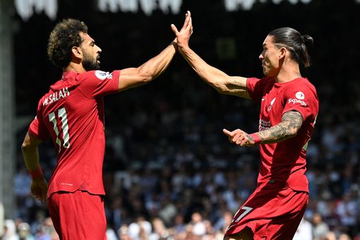 Premier League: Liverpool accroché à Fulham, Nunez et Salah buteurs