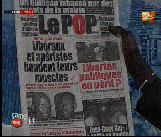 Vidéo: Revue de presse du 19 avril 2014 avec Pape Alé Niang (2sTv) Regardez