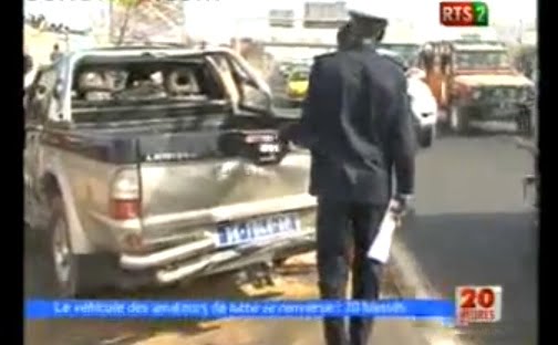 Vidéo: La voiture des supporters d’un lutteur se reverse, dix blessés. Regardez