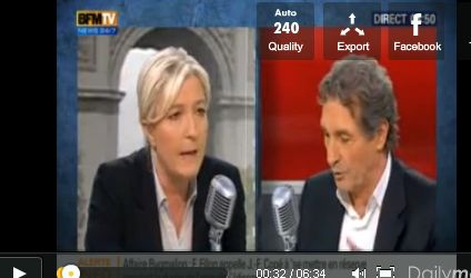 Marine Le Pen :  » Mon Père N’a Jamais Dit Que Le Virus Ebola Pouvait Résoudre Le Problème De L’immigration… »