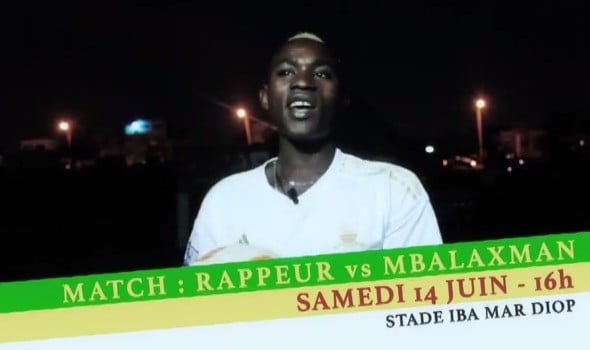 Vidéo: Spot Match Mbalaxman VS Rappeurs avec Ouzin Keita… Regardez