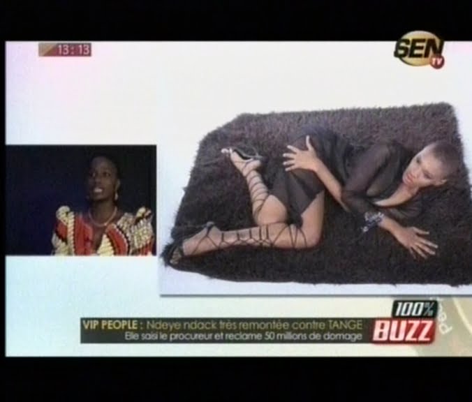 Video: L’affaire Ndèye Ndack Vs Tange Tandian s’invite dans l’émission « 100% Buzz »  Regardez