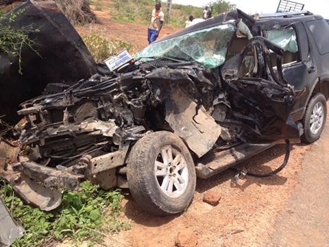 Kaolack: 6 personnes tuées dans une collision entre un 4×4 et un Taxi