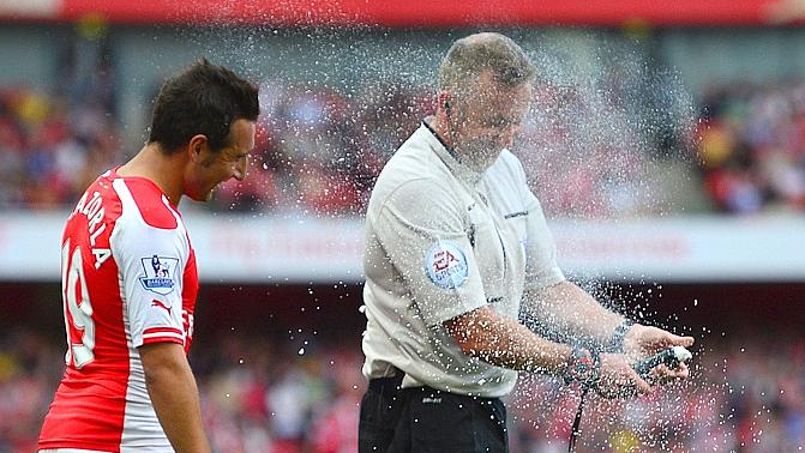 VIDEO: Arbitrage, Quand l’utilisation du spray tourne mal (Regardez)
