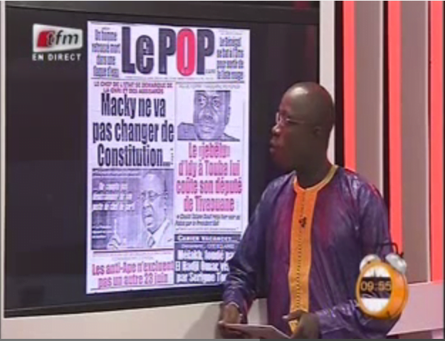 Vidéo: Revue de presse Mamadou Mouhamed Ndiaye du 19 Septembre 2014 – TFM. Regardez