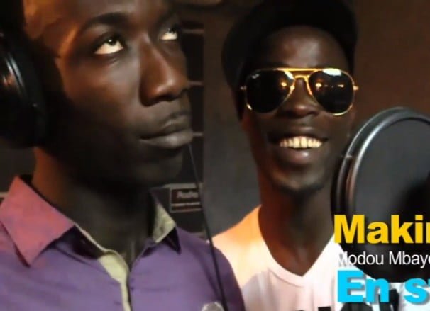 Vidéo: Modou Mbaye et Saff Nanékh en plein délire en studio… Regardez
