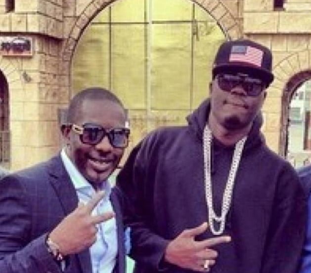 Photo: Mbaye Dieye Faye en compagnie de Canabasse. Regardez