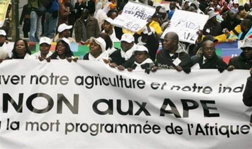 Collectif Non aux APE: « Si nos gouvernants signent ces accords, il y aura un soulèvement populaire »