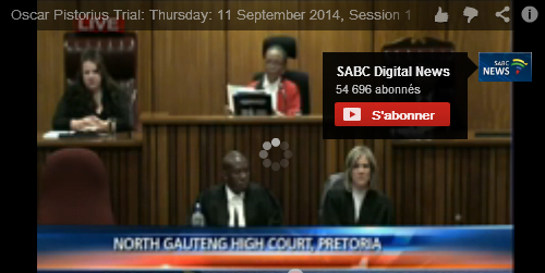 Vidéo: Pistorius non coupable de meurtre. Regardez