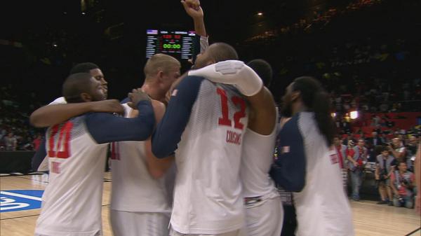 Basket ; Les Etats-Unis ont conservé leur titre mondial, en battant la Serbie 129 à 92 en finale du Mondial.