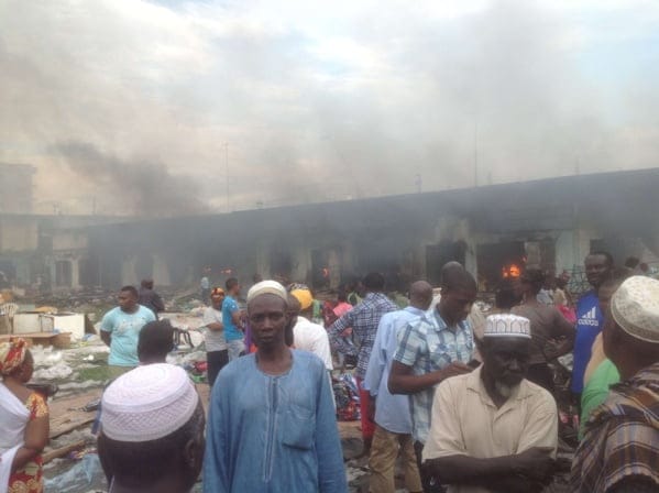 Incendie du Grand marché de Libreville , les commerçants sénégalais sollicitent l’aide de l’Etat