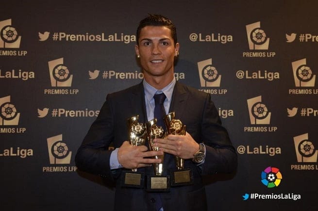 Liga 2014: Ronaldo meilleur joueur, Simeone meilleur coach, Brahimi meilleur africain