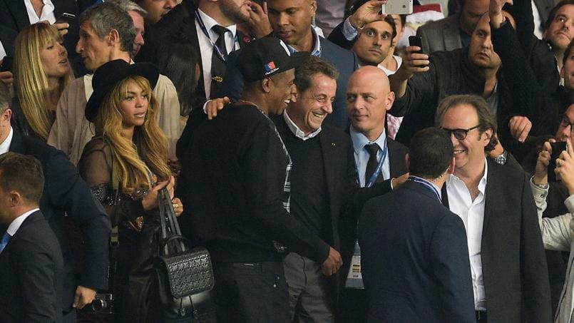 CELEBRITES : PSG vs Fc Barcelone - Ligue des Champions - 30/09/2014