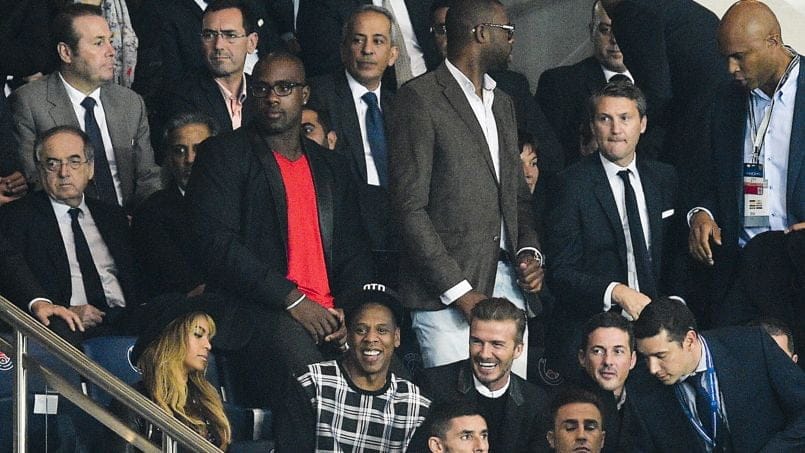 CELEBRITES : PSG vs Fc Barcelone - Ligue des Champions - 30/09/2014