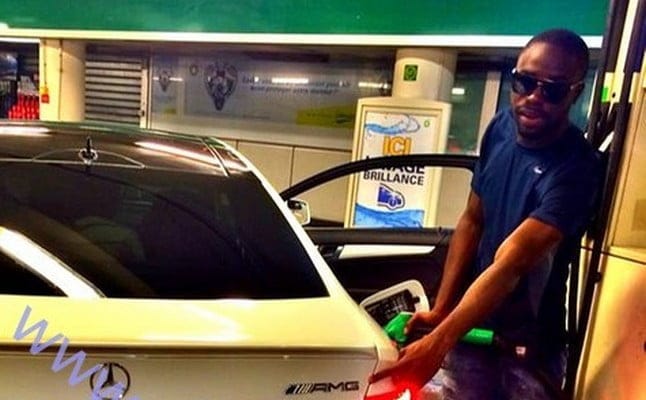 (Photo) La Mercedes que conduisait Sidy, le fils d’Idrissa Seck, avant qu’il ne soit arrêté par la gendarmerie française. Regardez