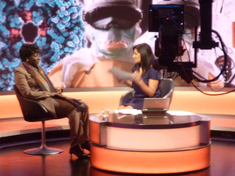(4photos)-Mimi Touré invitée de la BBC
