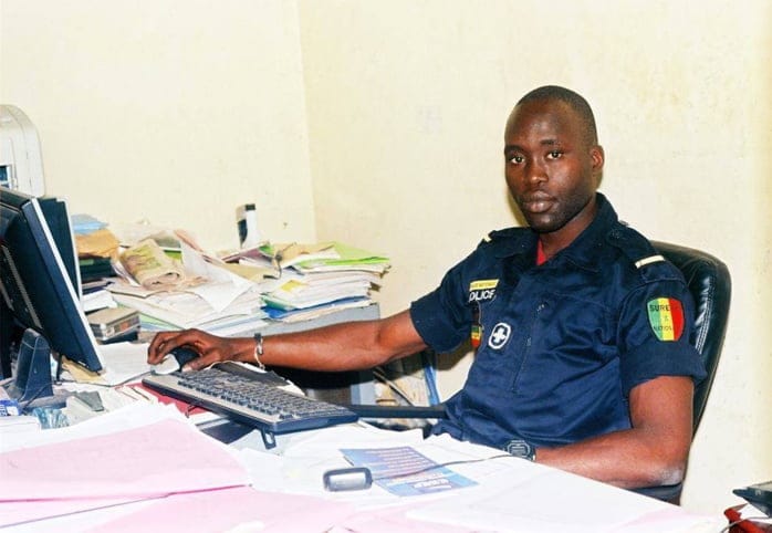Photo-Tombon Oualy, le policier identifié comme le tueur de Bassirou Faye