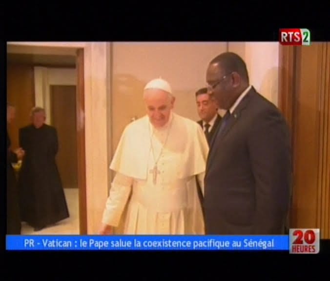 Vidéo: Le Pape François a reçu en audience le chef de l’Etat sénégalais Macky Sall. Regardez