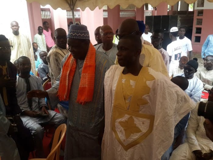 (12) Les images du baptême du fils de Pape Diouf. Regardez