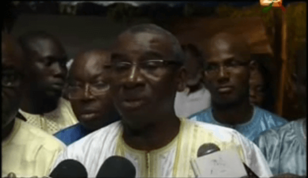 Vidéo: Le ministre de la justice Me Sidiki Kaba s’exprime sur la situation au Burkina Faso. Regardez