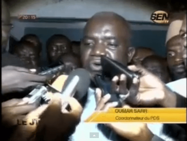 Vidéo: Omar Sarr « L’Etat Voyou a voulu saboter l’accueil de Me Wade ». Regardez
