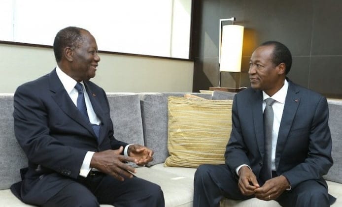 Ouattara: «Blaise restera aussi longtemps qu’il le désire en Côte d’Ivoire»
