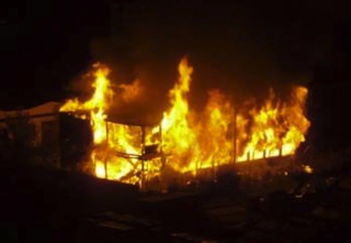 Incendie au quai de pêche de l’hydrobase