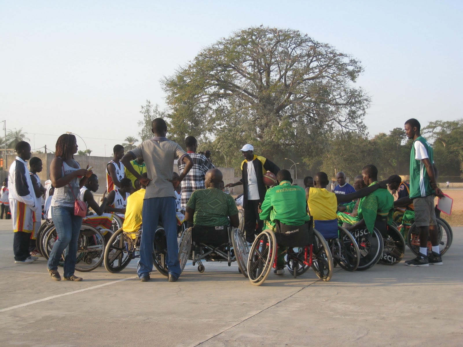 Les Handicapés de Dakar Plateau célèbrent la fête du travail le 06 mai