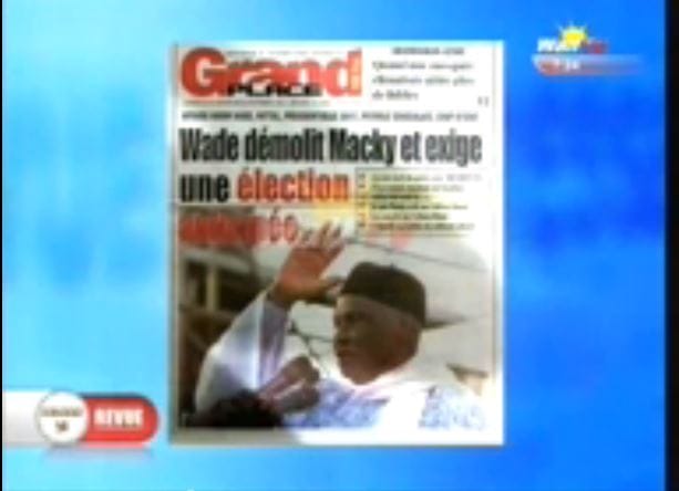 Revue de presse Walf TV du vendredi 14 septembre 2018 par Khady Colonelle