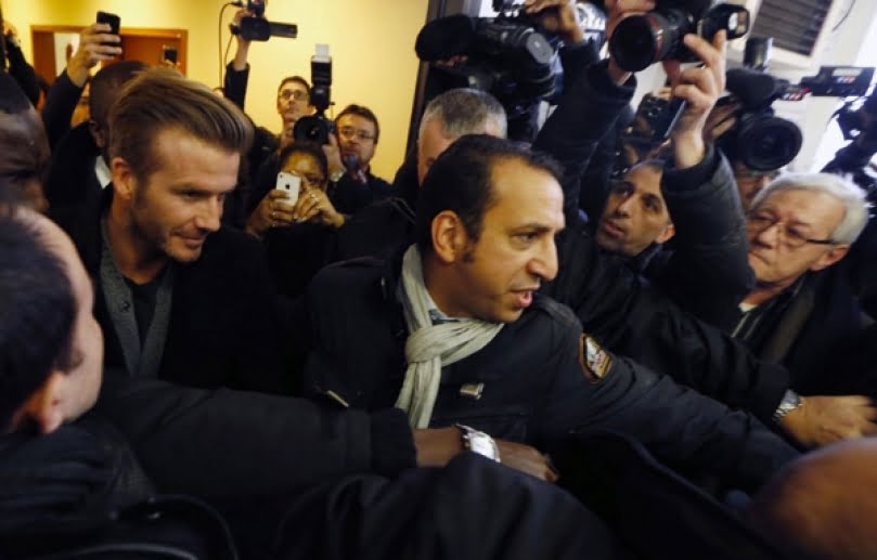 Un garde du corps pour le fils de Beckham pendant ses matches