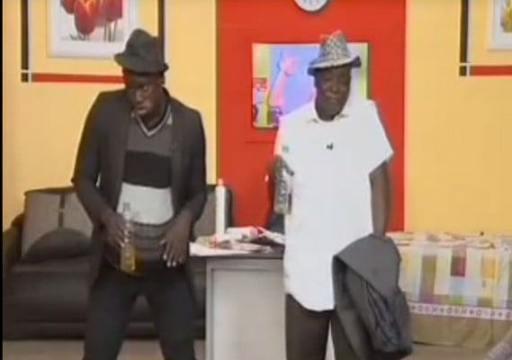 (Vidéo) A mourir de rire: Kouthia et Ndiaye en mode ivrogne. Regardez