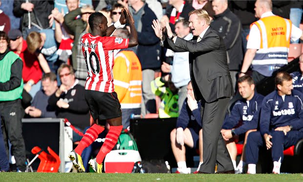 Southampton vs Arsenal:Sadio Mané marque et sort sur blessure