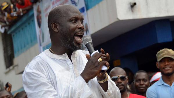 Liberia: l’ex-footballeur George Weah élu sénateur