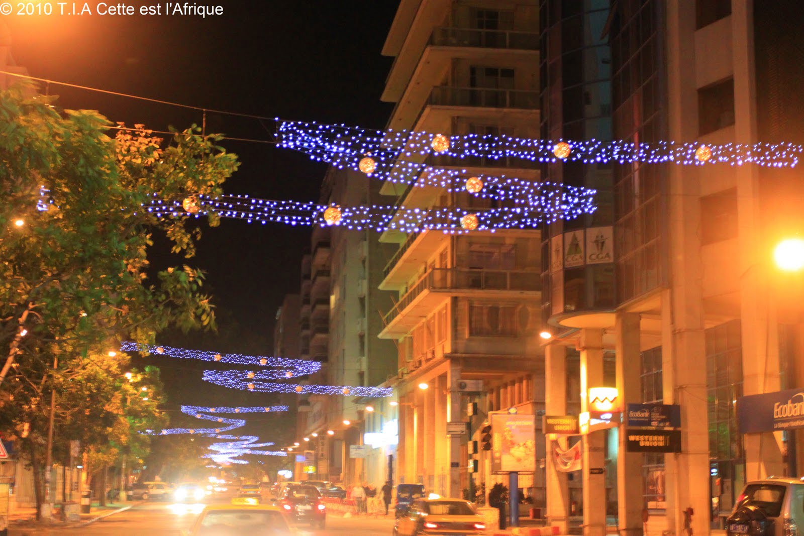 La ville  de Dakar au Rv des festivités de Noël