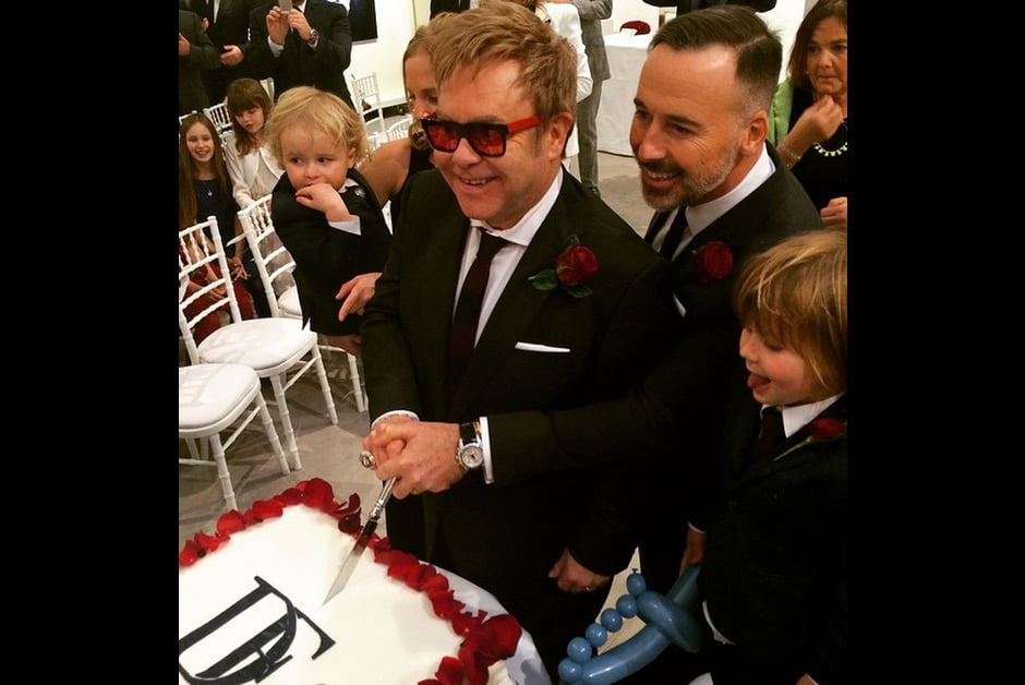 Carnet rose : Elton John et David Furnish se sont dit « OUI »