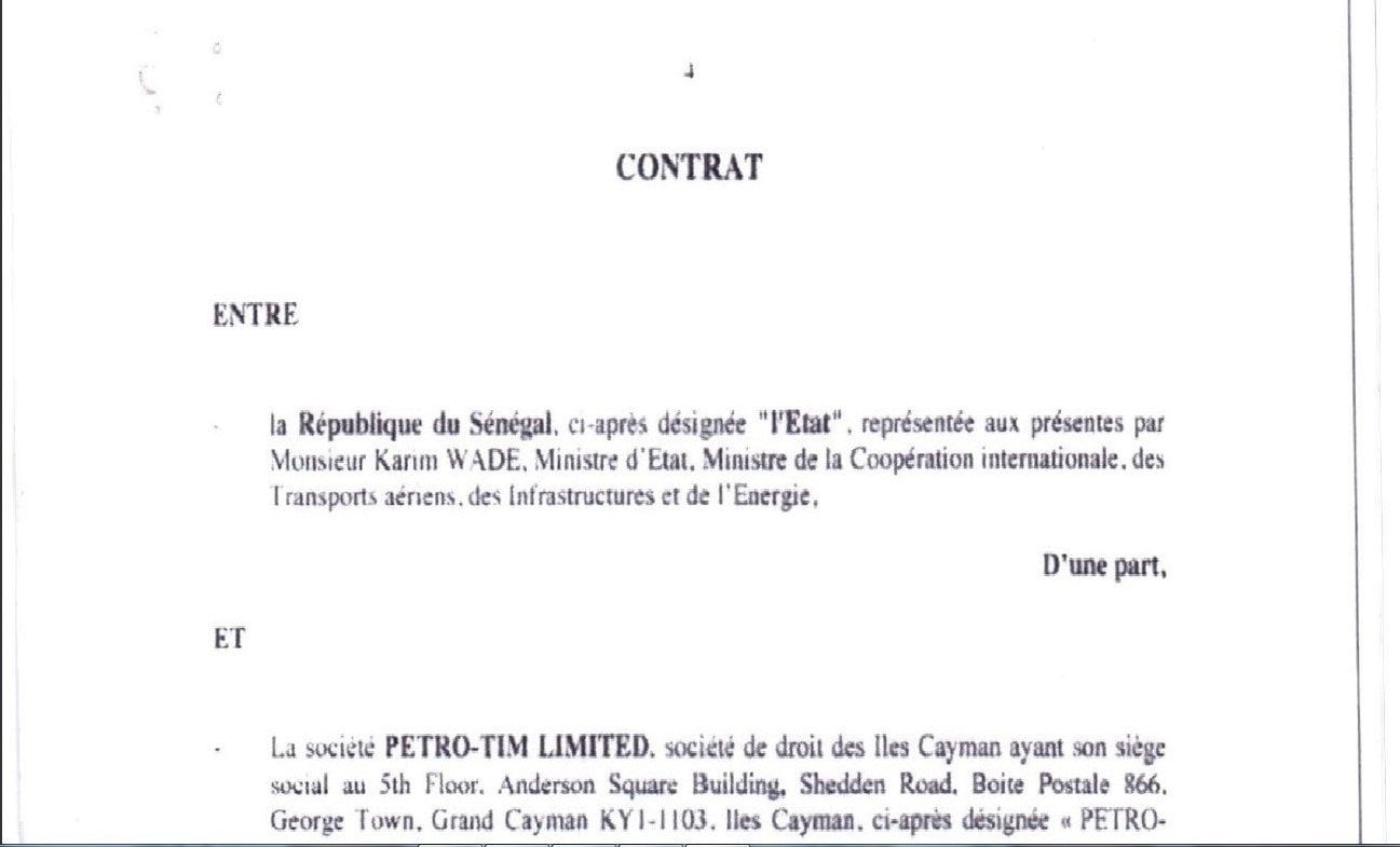 Pétro Tim: Le PM a exhibé un pré-contrat non identifié, sans cachet, sans numéro, sans date