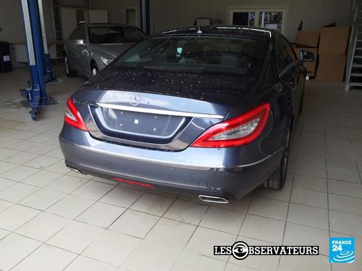 Regardez le luxueux parc automobile de la présidence gabonaise