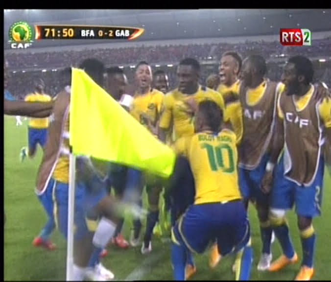 Burkina Faso-Gabon (0 – 2), regardez le 2ème but