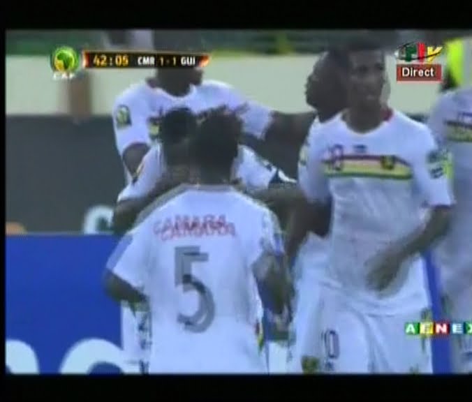 Video-Cameroun-Guinée (1-1): L’égalisation du Sily national