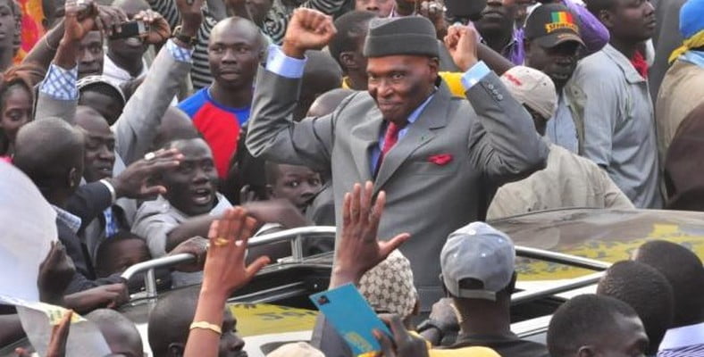 Abdoulaye-Wade arrive Abdoulaye-Wade arrive