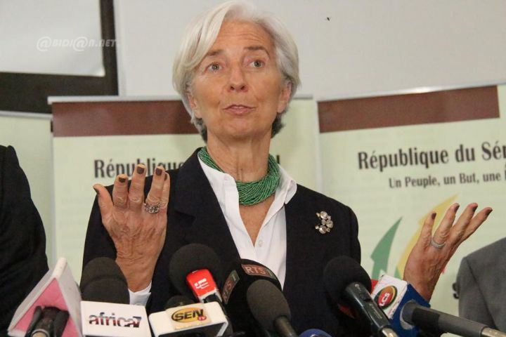 Christine Lagarde: « Le Fonds monétaire international va travailler à la réussite du PSE »