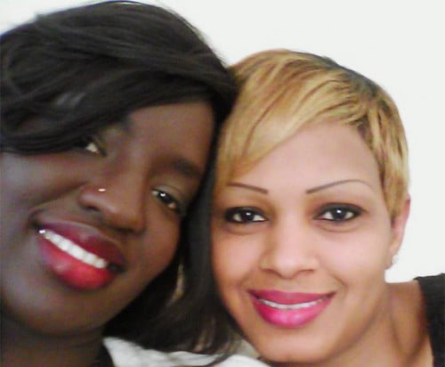 (2) Photos: Anna et Kiné en parfaite harmonie. Regardez