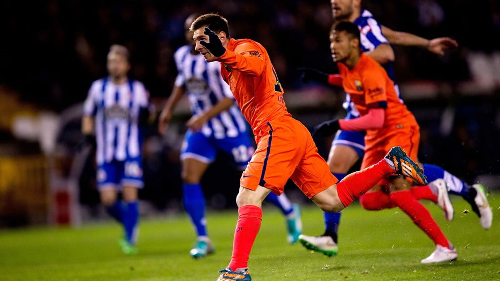 Liga: Le Real champion d’hiver, triplé pour Messi