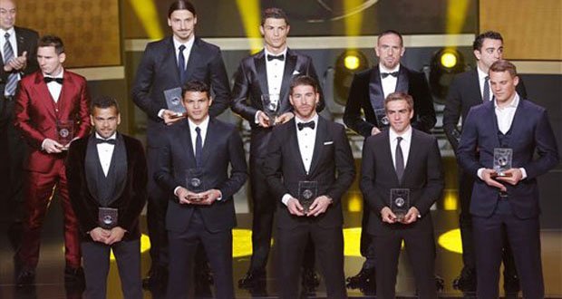 Le palmarès complet de la cérémonie du ballon d’or