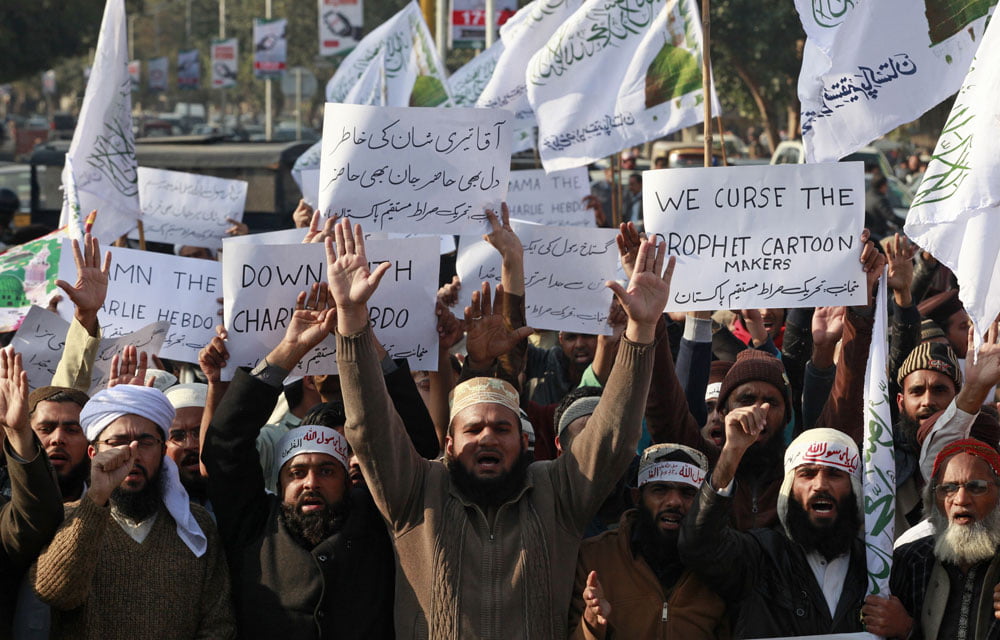 Pakistan: émeute violente anti-Charlie Hebdo